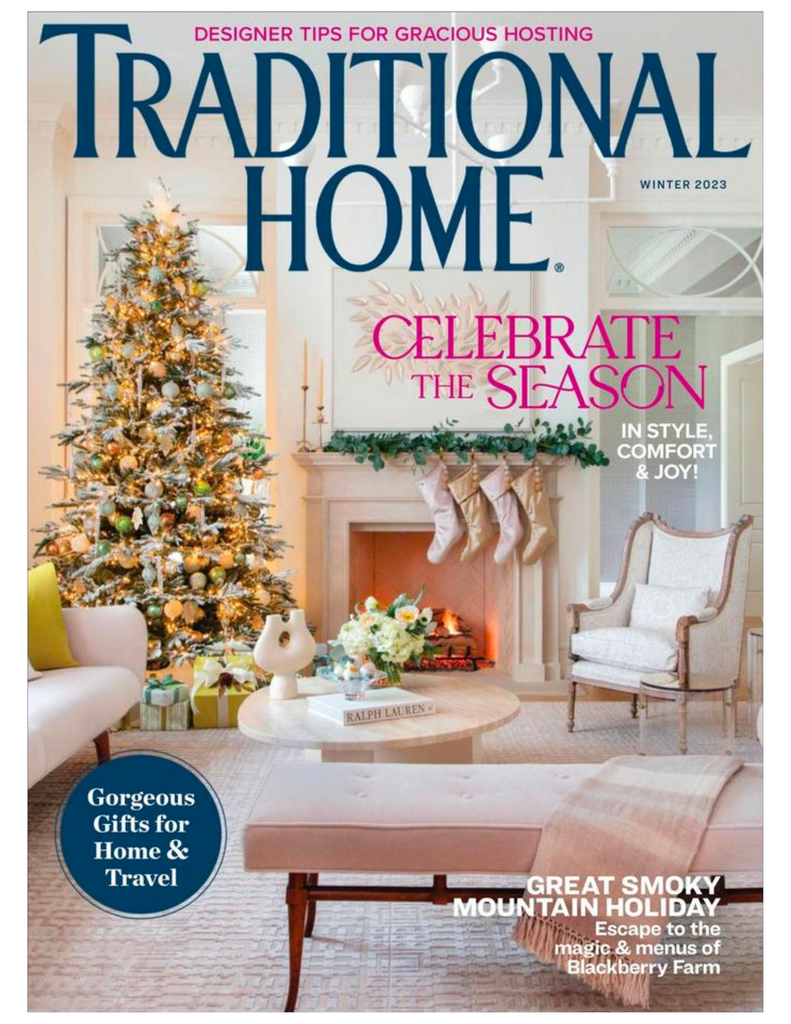 Traditional Home Magazine Cover Winter 2023