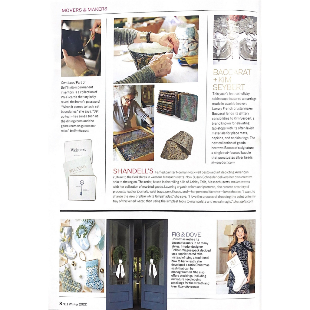 Traditional Home Magazine Movers & Makers Winter 2022