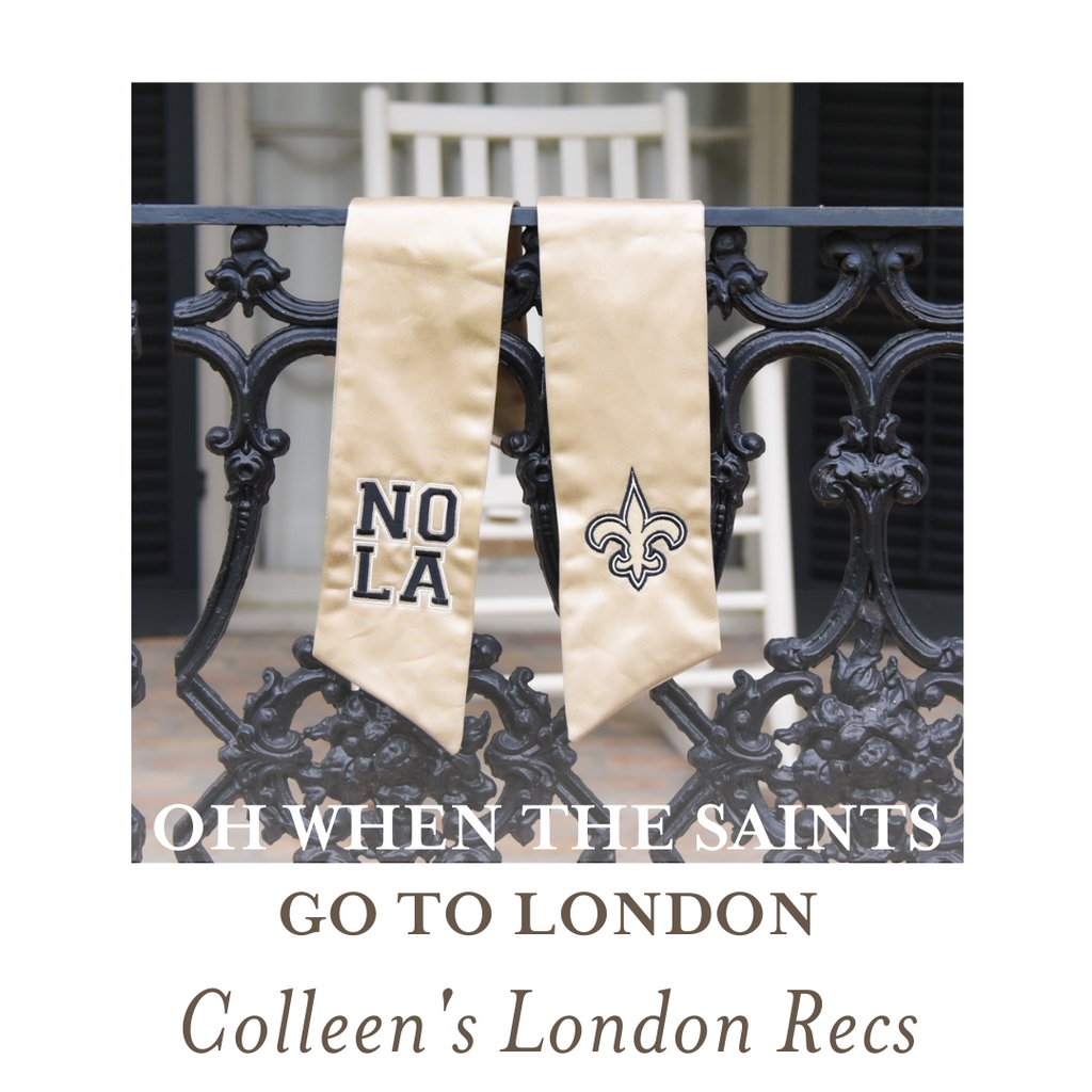 Colleen's Recommendations: The New Orleans Saints in London