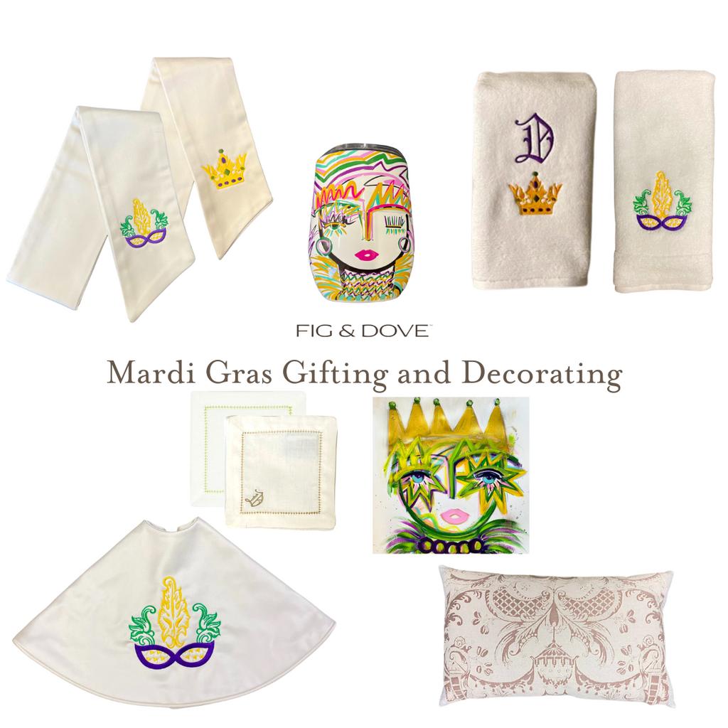 Mardi Gras Gifting and Decorating Guide
