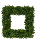 Square Boxwood Wreath - 24"