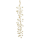 Gold Metallic Ball Garland 48