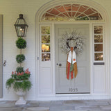 Jute Edge Ribbon - 4" Orange