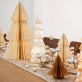 Ivory Paper Christmas Tree — 9"