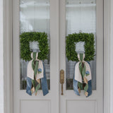 Hydrangea Wreath Sash - Blue