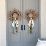 Shaded Pumpkin Wreath Sash