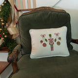 Nutcracker Velvet Pillow