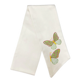 Butterfly Wreath Sash - Pink/Green
