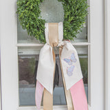 Butterfly Wreath Sash - Lavender