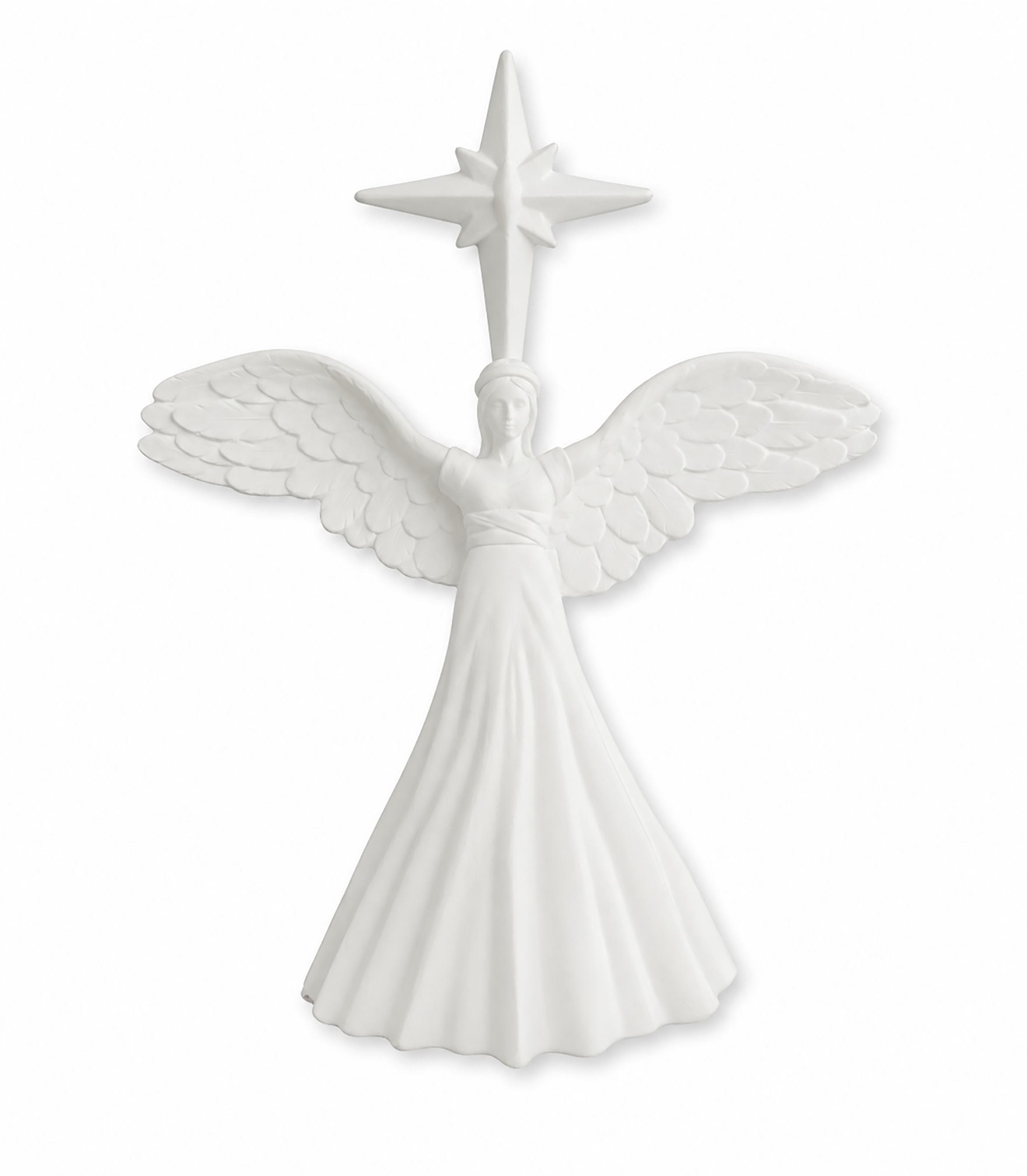 Tree Topper Angel Vector Angel Tree Topper| Angel Sculpture | Christmas Angel | Christmas Tree ...