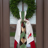 Cardinal Wreath Sash