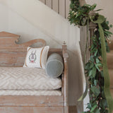 Holiday Stag Velvet Pillow