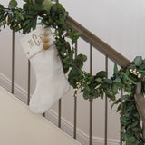 Deluxe Eucalyptus White Berry 9' Garland