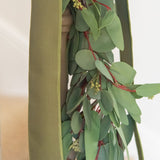 Deluxe Eucalyptus White Berry 9' Garland