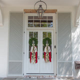 Christmas Tree Wreath Sash