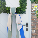 Crab Wreath Sash