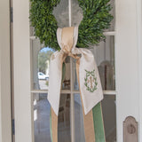 Cross Wreath Sash