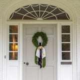 Mardi Gras Wreath Sash