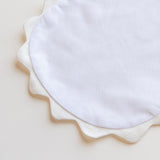 Scalloped Baby Bib