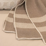 Stripe Alpaca Throw 50" x 70"