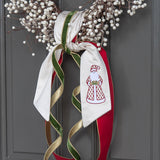 Santa Wreath Sash