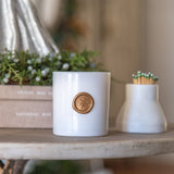 Fig & Dove Winter White Candle