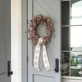 Metallic Berry Wreath 24"