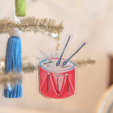 Twelve Days of Christmas Acrylic Ornaments by Jessica O'Neill