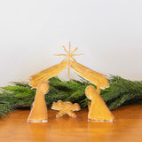 Acrylic Nativity Set