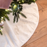 Boucle Ivory Tree Skirt