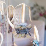 Nativity Acrylic Ornaments by Lauren Barksdale Hill