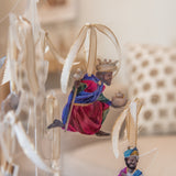 Nativity Acrylic Ornaments by Lauren Barksdale Hill