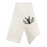 Shaded Stag Wreath Sash