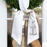 Santa Wreath Sash