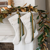 Ivory Christmas Stocking