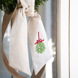 Mistletoe Wreath Sash