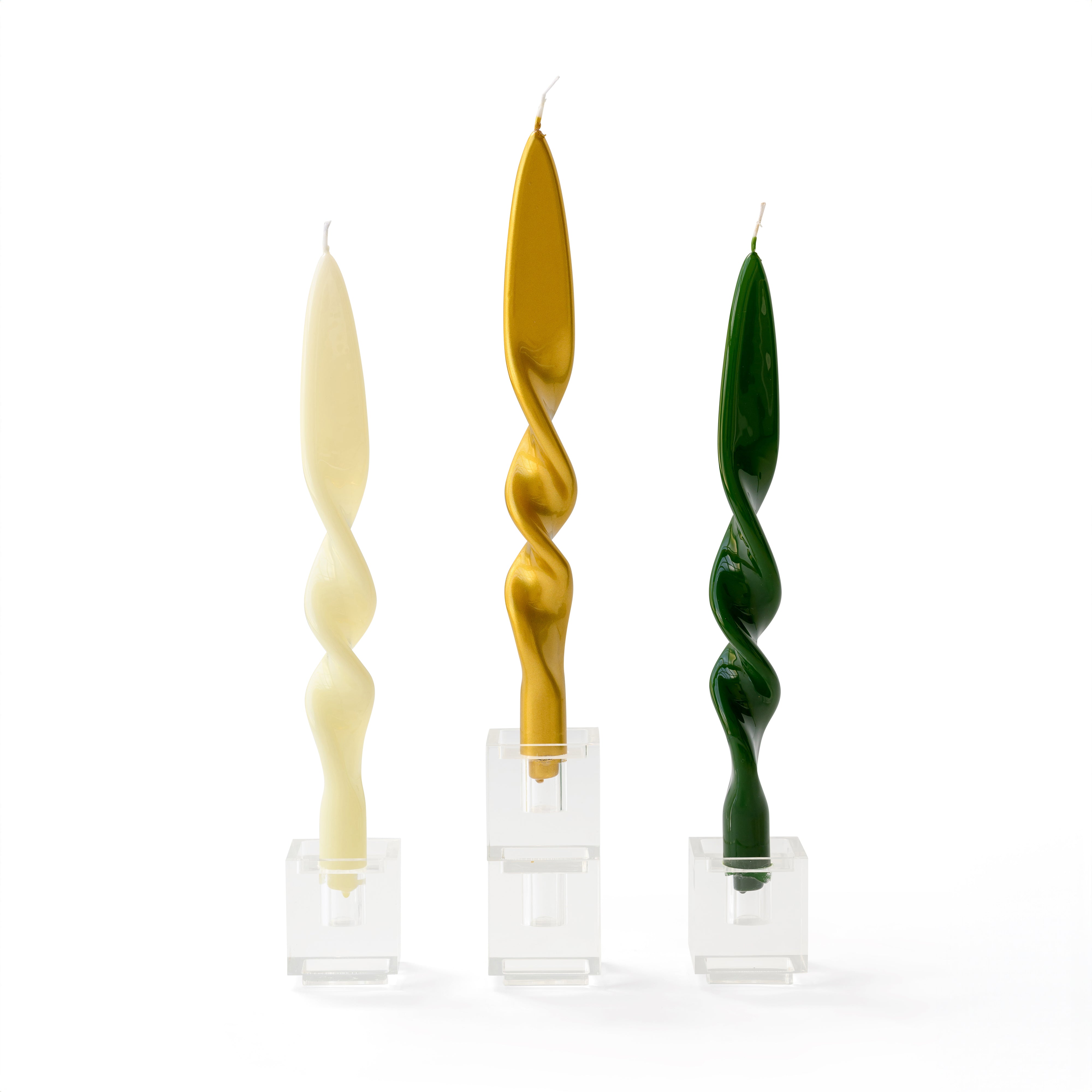 Acrylic Stackable Candle Holders (Set of 4)