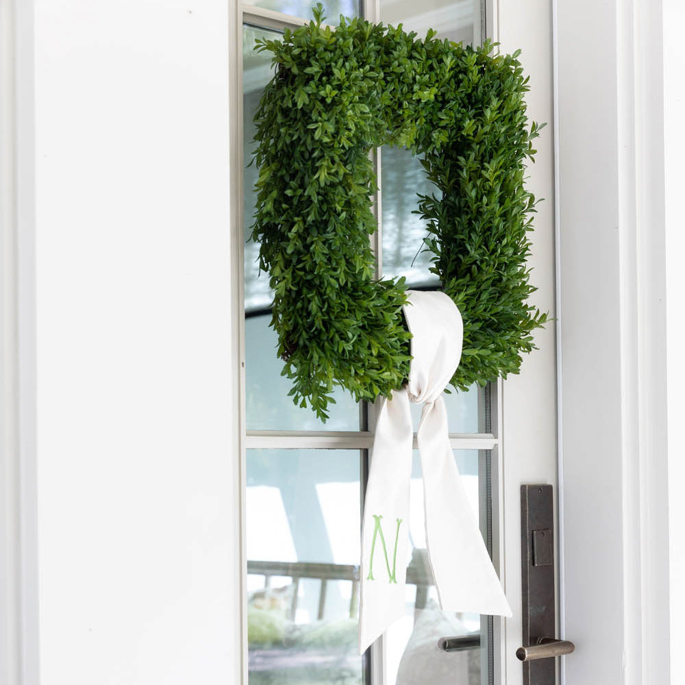 Square Boxwood Wreath - 18"