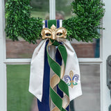Gilded Mardi Gras Mask