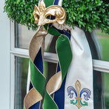 Gilded Mardi Gras Mask