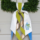 Ginger Jar Wreath Sash