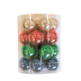 Mini Holiday Glass Ornament Set – 12 Days of Christmas
