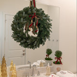Blue Green Spruce Wreath - 30 inches