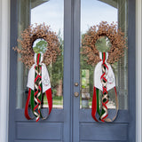 Holiday Stag Wreath Sash