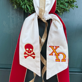 Greek Alphabet Wreath Sash