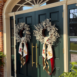 Greek Alphabet Wreath Sash