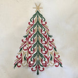 Seasonal Embroidered Hand Towel