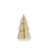 Ivory Paper Christmas Tree  —  18