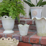 Surrey Scallop Pot - Verde White