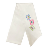 Mahjong Wreath Sash